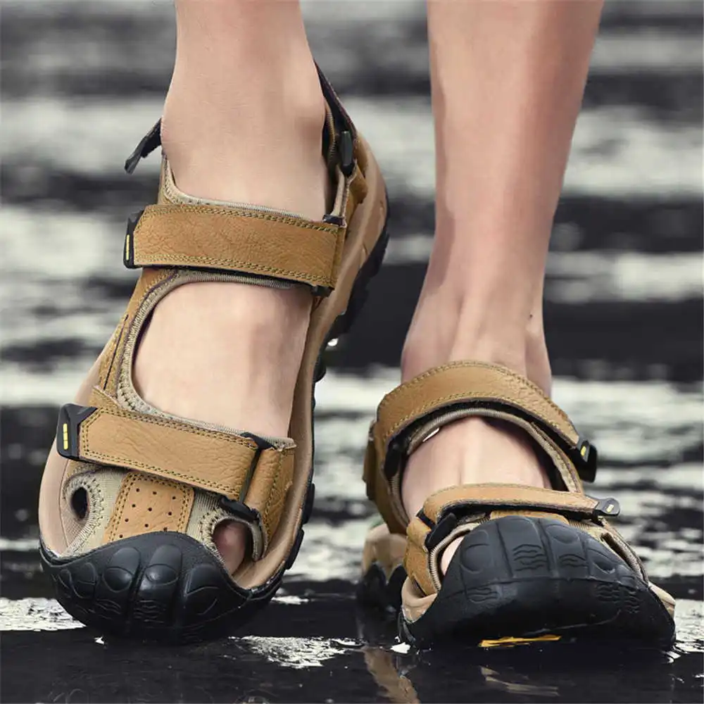 Pilates Yoga Nice - Number 44 Natural Cowhide Water Slippers