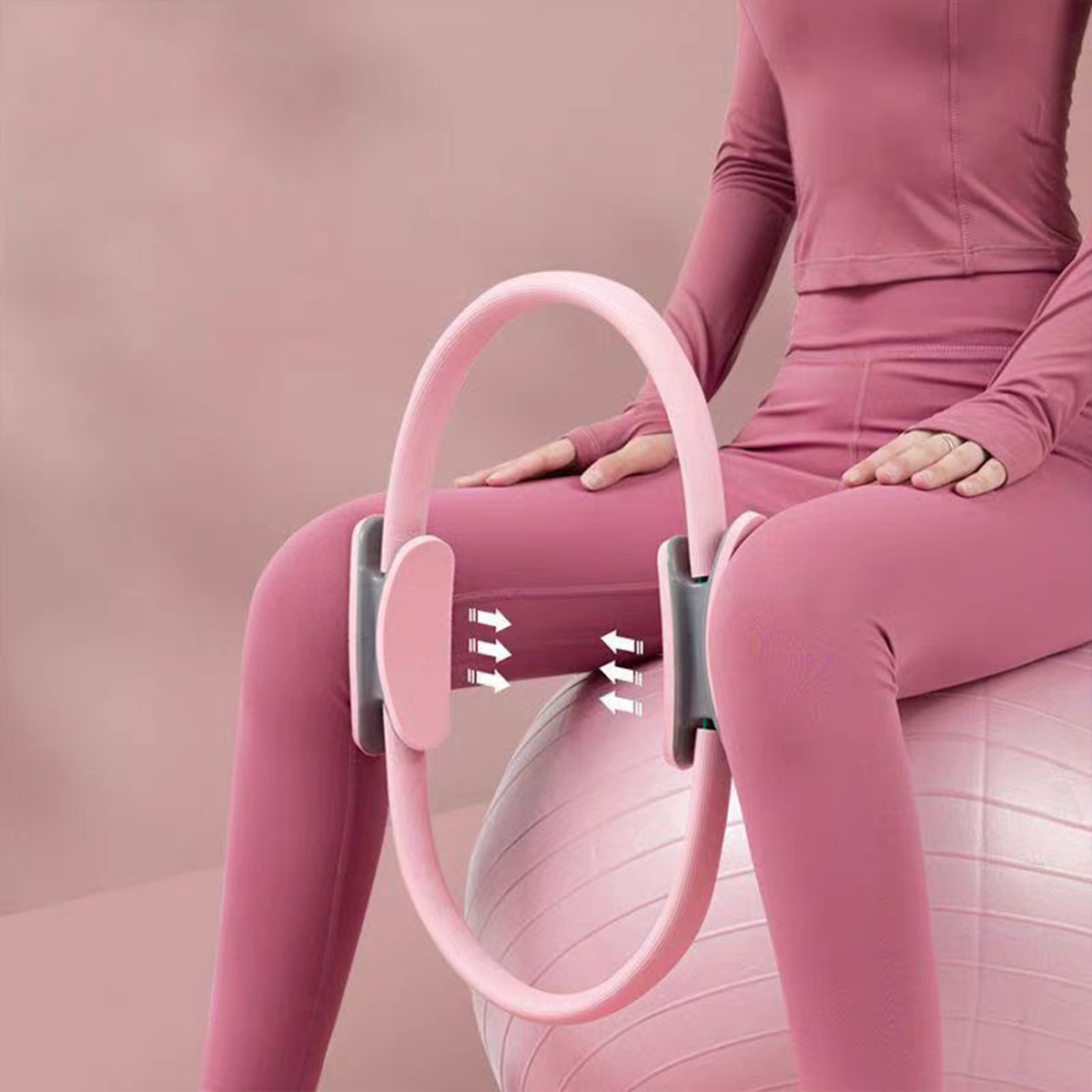 Pilates Yoga Home - Yoga Fitness Ring Circle Pilates Women