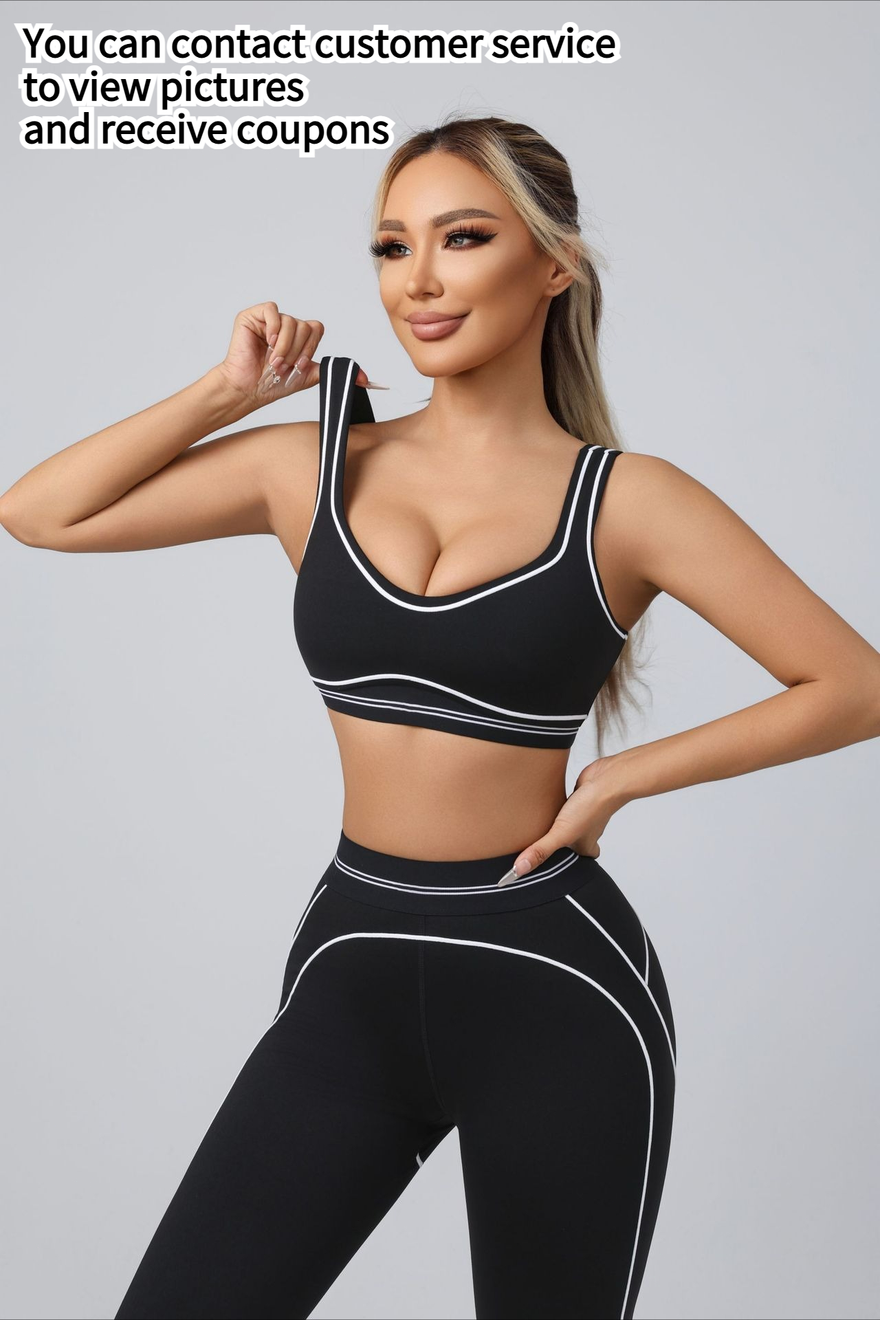 Pilates Yoga Wrap Top - Yoga Suit Women Sport Set Pilates