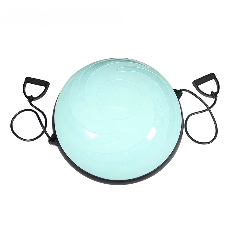 Logo PVC Balance Ball with Res - مراجعة Pilates Yoga Logo وسعره