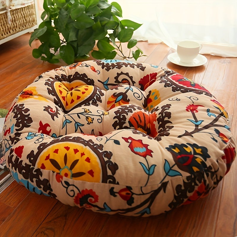 Round Floor Cushion Pillow Thi - مراجعة Pilates Yoga Machine وسعره