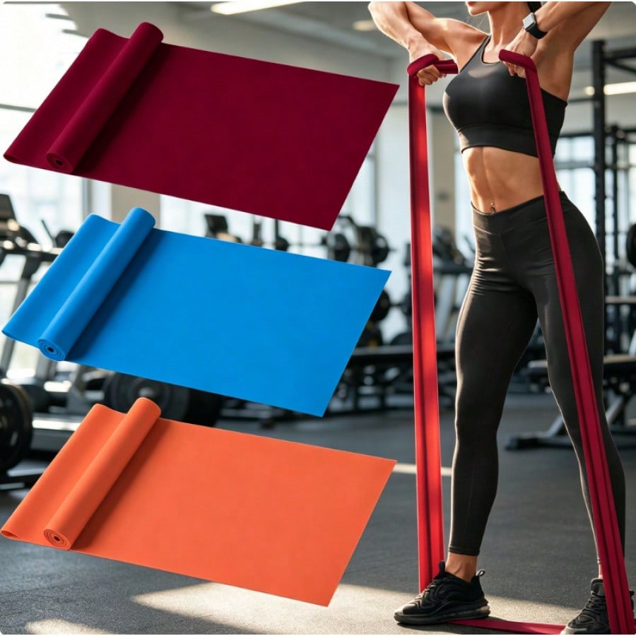 AZURELIFE Resistance Bands, Pr - مراجعة Pilates Yoga Or Gym وسعره