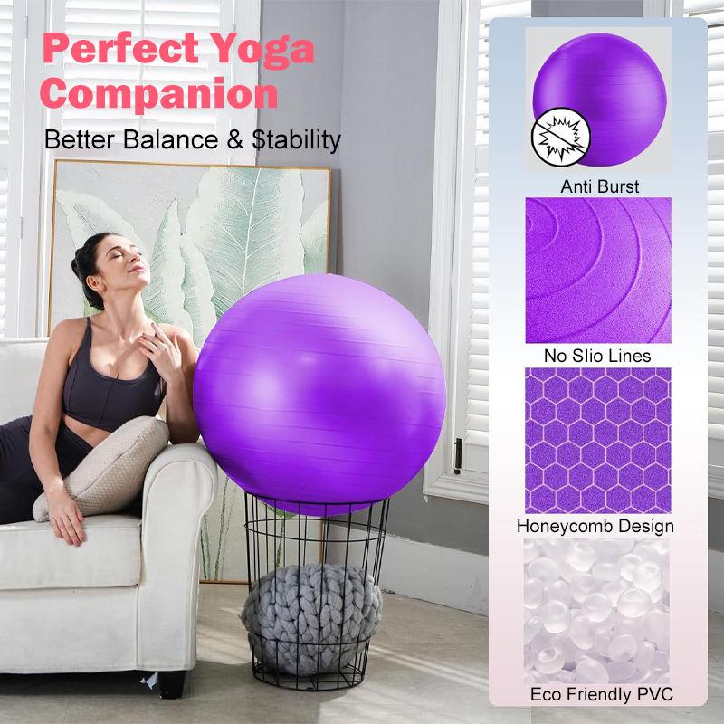Durable Eco-Friendly Anti-Burs - مراجعة Pilates Yoga Logo وسعره