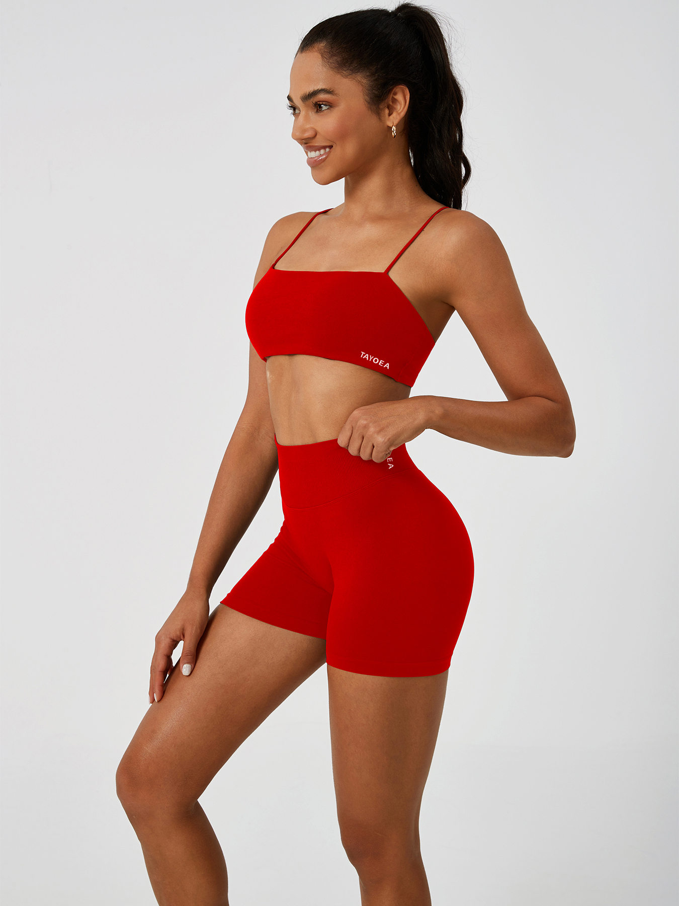 TAYOEA women’s 2-piece set: th - مراجعة Pilates Yoga Wrap Top وسعره