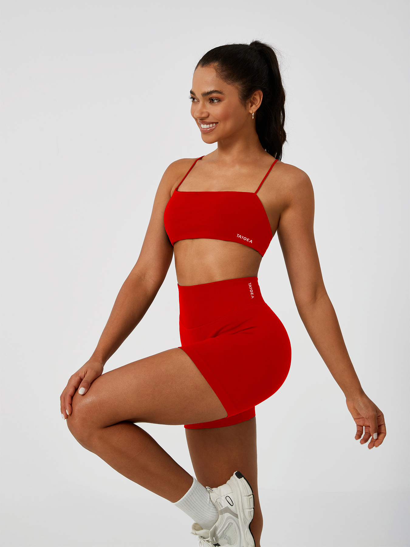 TAYOEA women’s 2-piece set: th - مراجعة Pilates Yoga Wrap Top وسعره