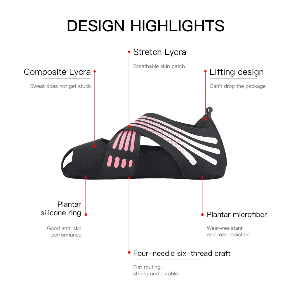 Professional Non-slip Gym Yoga - مراجعة Pilates Yoga Shoes وسعره
