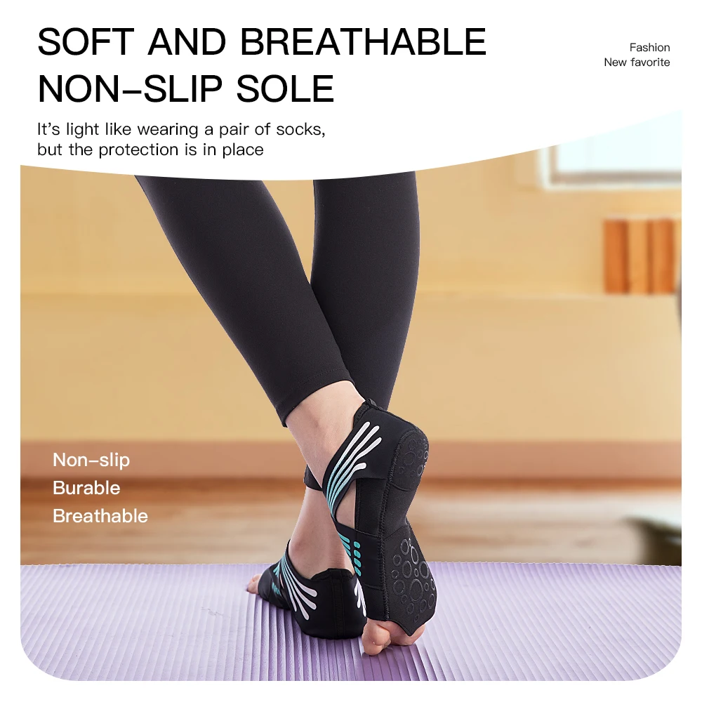 Professional Non-slip Gym Yoga - مراجعة Pilates Yoga Shoes وسعره