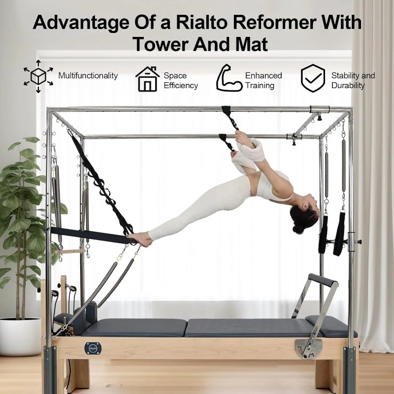 Factory Multifunctional Wooden - مراجعة Pilates Yoga Machine وسعره