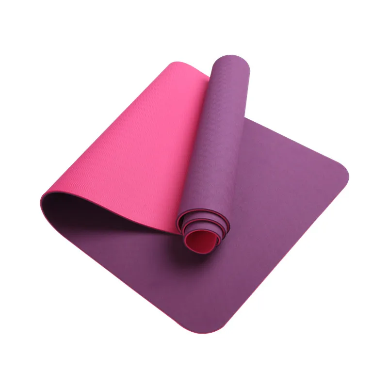 Custom Print Logo TPE Yoga Mat - مراجعة Pilates Yoga Logo وسعره