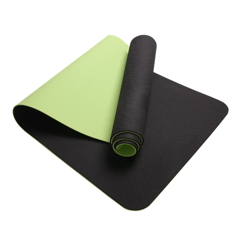 Custom Print Logo TPE Yoga Mat - مراجعة Pilates Yoga Logo وسعره