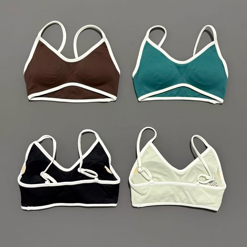 Women Sports Bra Adjustable Hi - مراجعة Pilates Yoga Wrap Top وسعره