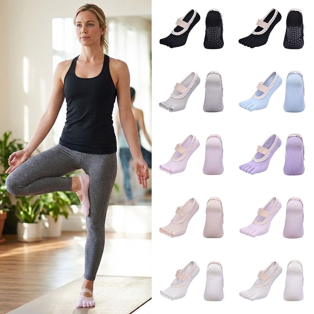 Creative Non-Slip Yoga Socks B - مراجعة Pilates Yoga Class وسعره
