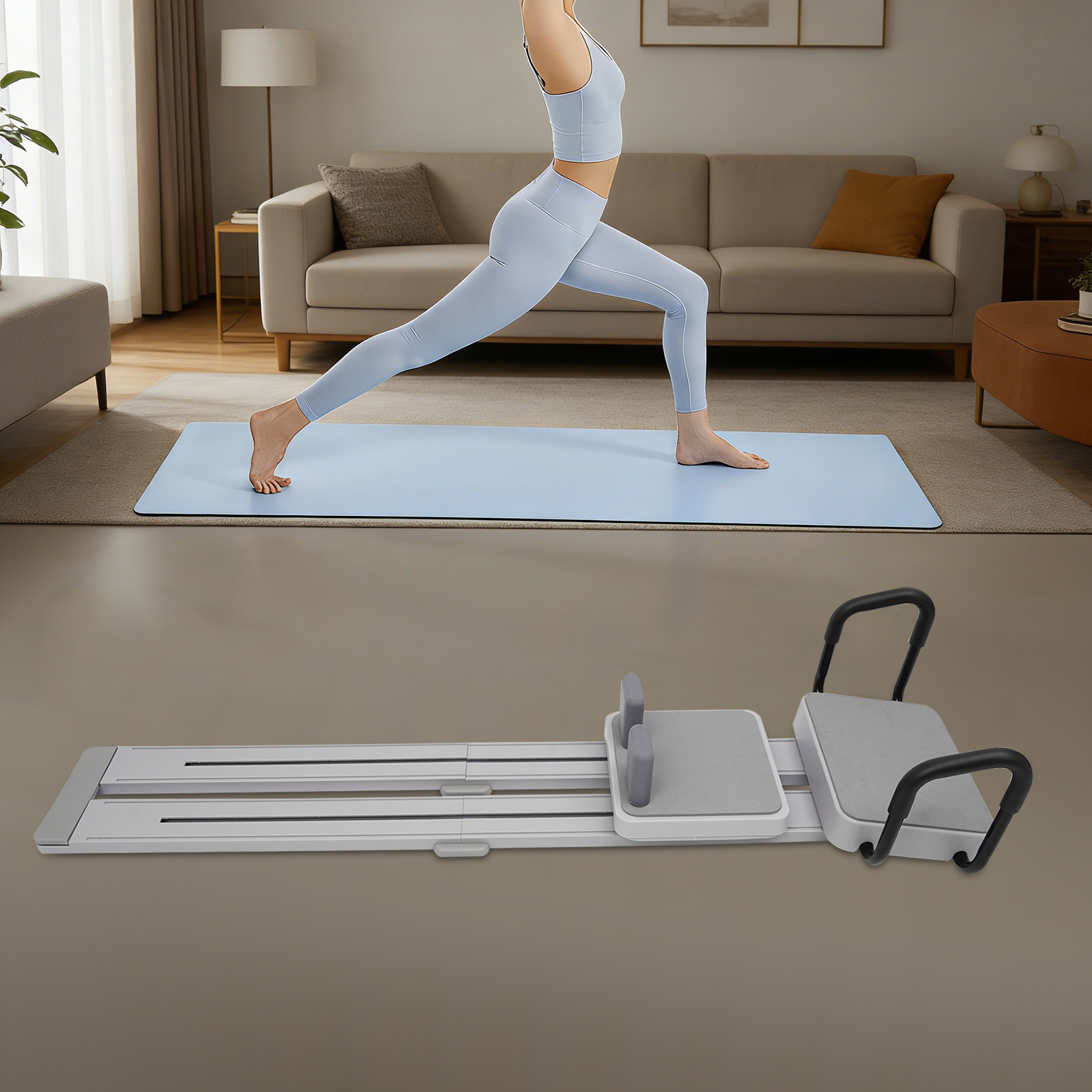 Multi-Functional Pilates Board - مراجعة Pilates Yoga Or Gym وسعره