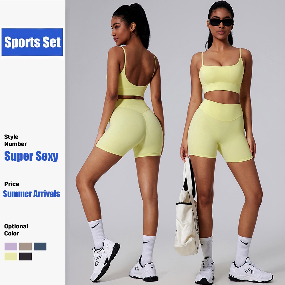 Cloud Hide Yellow Yoga Suit Gy - مراجعة Pilates Yoga Wrap Top وسعره
