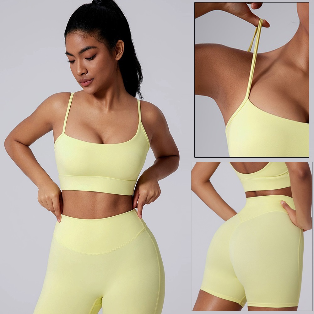 Cloud Hide Yellow Yoga Suit Gy - مراجعة Pilates Yoga Wrap Top وسعره