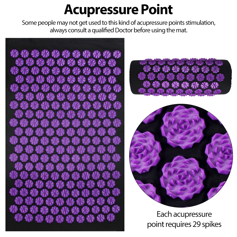 Acupressure Yoga Mat Kuznetsov - مراجعة Pilates Yoga Shoes وسعره