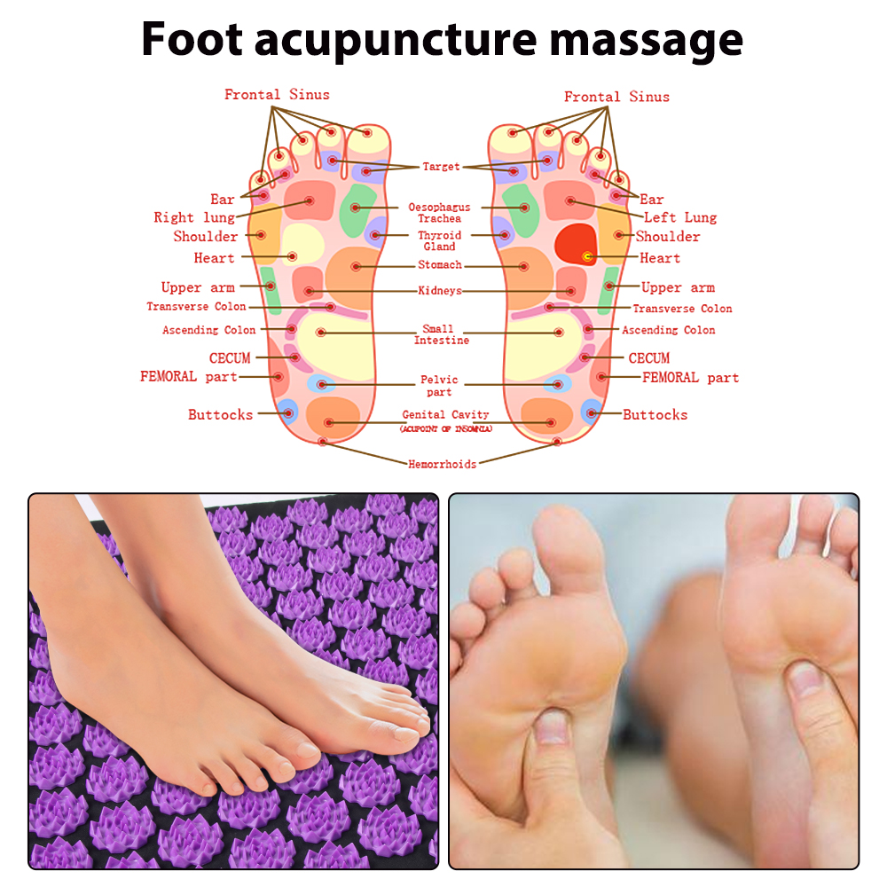 Acupressure Yoga Mat Kuznetsov - مراجعة Pilates Yoga Shoes وسعره