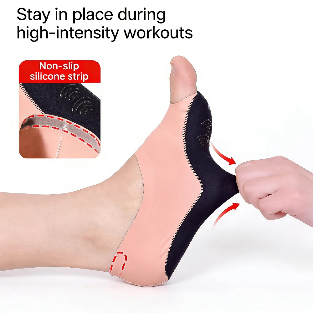 1Pair Toeless Yoga Socks for W - مراجعة Pilates Yoga Home وسعره