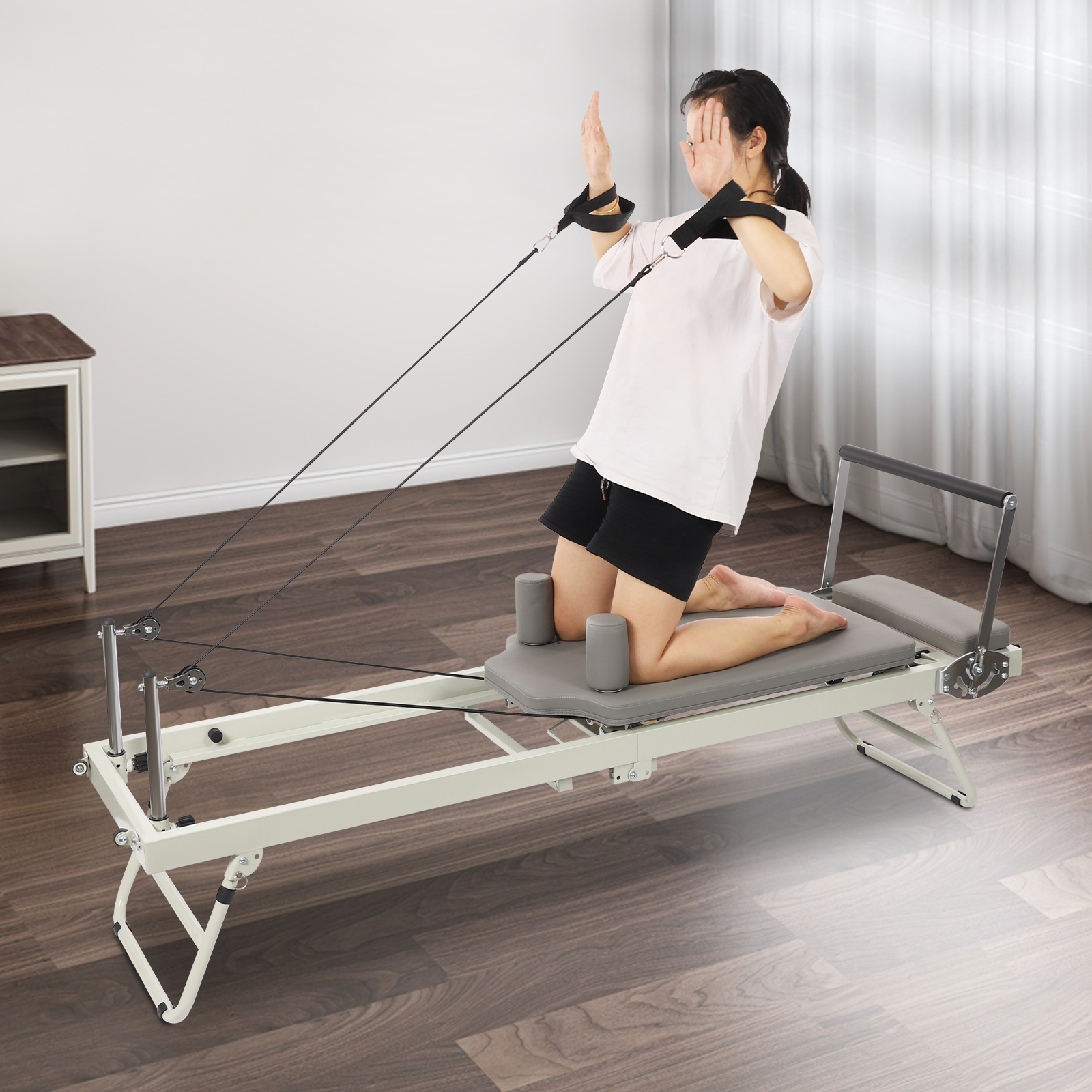 Pilates Reformer, Foldable Ref - مراجعة Pilates Yoga Shoes وسعره