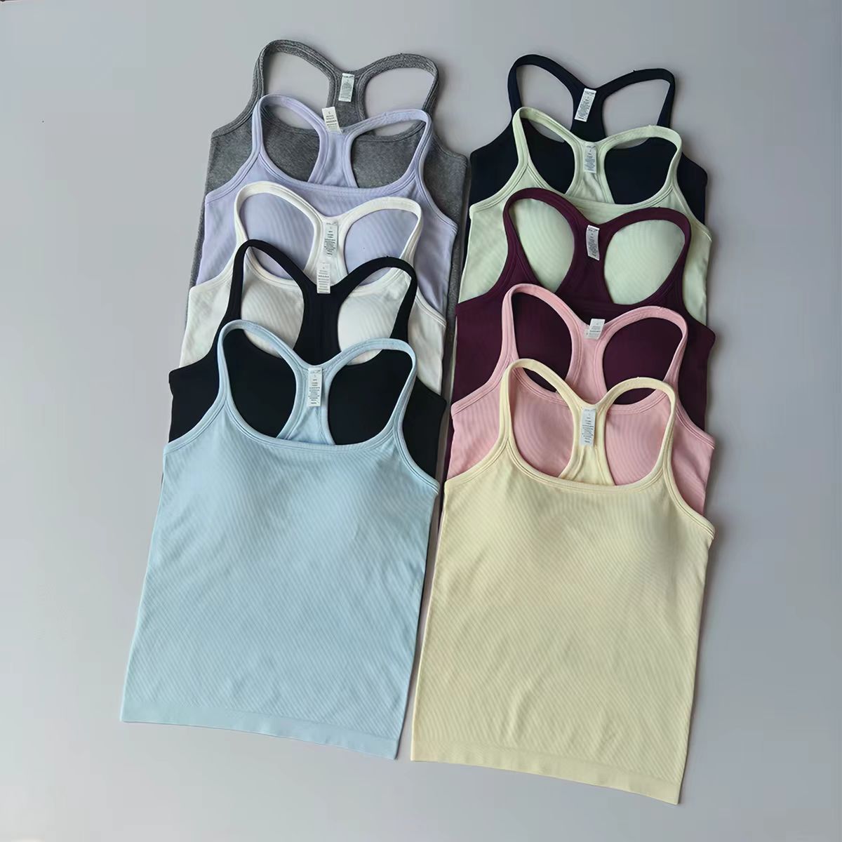 Women High Support Shockproof  - مراجعة Pilates Yoga Wrap Top وسعره