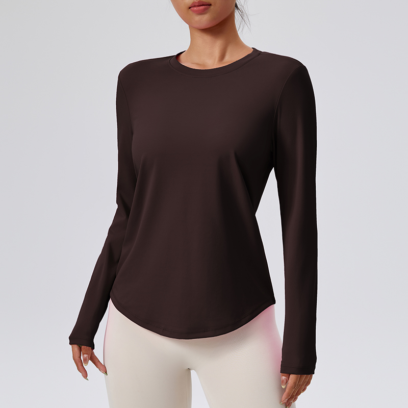 Women's Round Neck Fitness Yog - مراجعة Pilates Yoga Wrap Top وسعره
