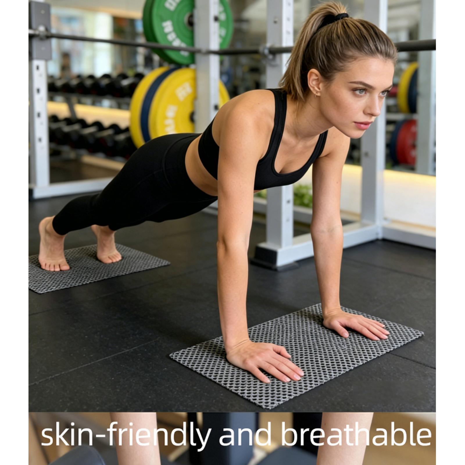 2Pcs/Set Pilates Nonslip Mat S - مراجعة Pilates Yoga Home وسعره