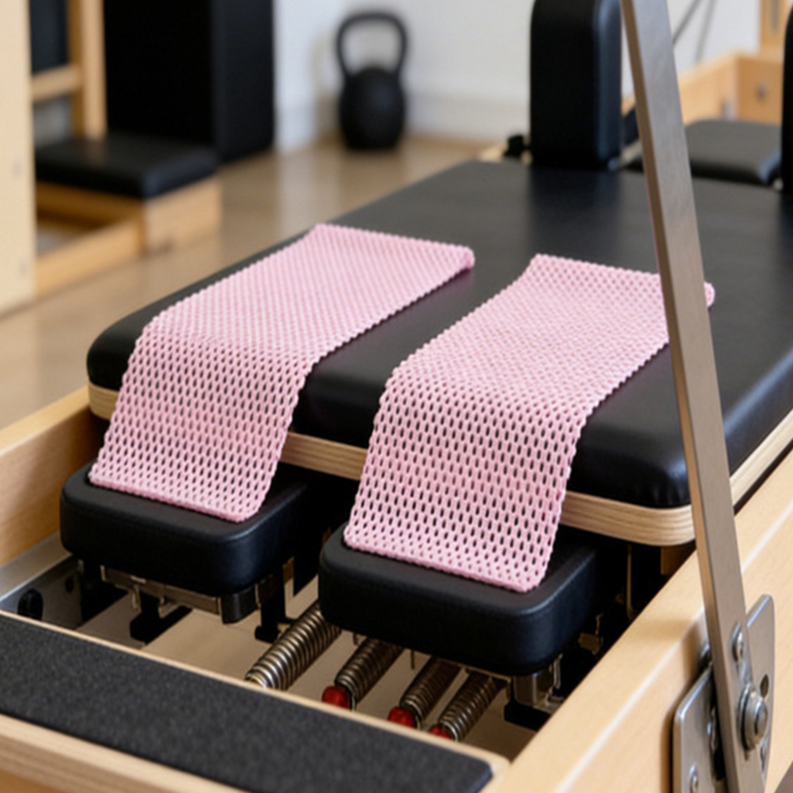 2Pcs/Set Pilates Nonslip Mat S - مراجعة Pilates Yoga Home وسعره
